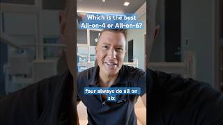 Full Mouth 👄 Dental 🦷 Implants - ALL-ON-4 VS ALL-ON-6? #dentalimplants