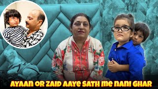 Download lagu Ayaan Or Zaid Aaye Sath Me Nani Ghar 😍😍 mp3