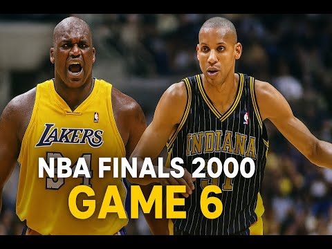 NBA Finals 2000 Indiana Pacers vs. Los Angeles Lakers Game 6 Kobe Bryant Full game