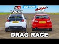 Toyota GR Yaris v Mitsubishi Evo VI - DRAG RACE *Tommi Makinen Showdown*