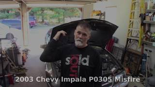 2003 Chevrolet Impala Misfire - P0305