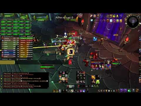 WoW TBC in 4k - Black Temple - Illidari Council- 98 Parse - Phase 4 BiS Arms Warrior Slam Spec