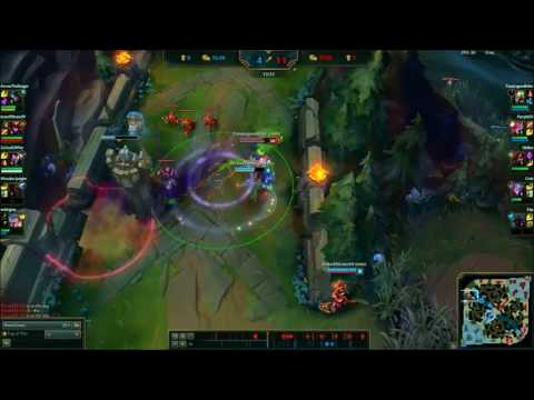 Singed Main Vs. Akali - Tilting The Enemy Team