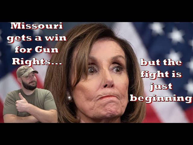 Missouri Judge deals a blow to Gun Controllers and DOJ… The fight in Missouri is just beginning...