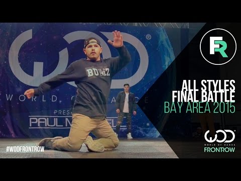 All Styles Battle Finals | FRONTROW | World of Dance Bay Area 2015 #WODBAY2015