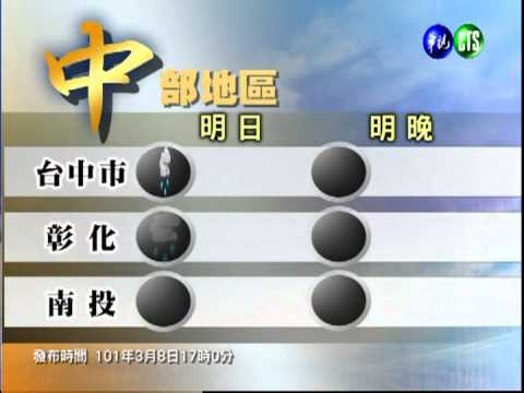 三月八日華視晚間新聞