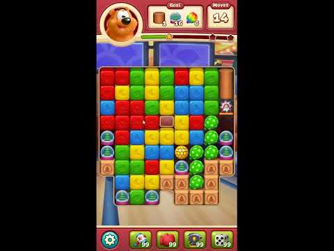 Toon Blast Level 6653 - NO BOOSTERS 🐻🐺🐱 | SKILLGAMING ✔️