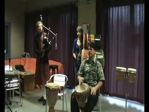 The Drummers of the Dijle & a Belgian Highlander