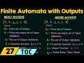 Finite Automata With Outputs