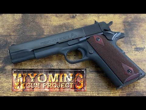Colt 1911 Competition 45 ACP Gun Review