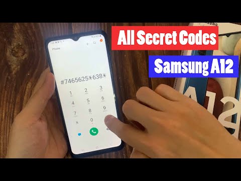 All Secret Codes Of Samsung Galaxy A12 - Hidden Menu