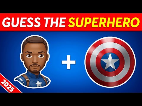 Can You Guess The Superhero By Emoji? 🕷🦸 Marvel & DC Superheroes Emoji Quiz