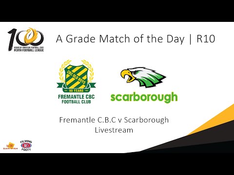 Perth Football League A Grade Match of the Day - R10 Fremantle C.B.C v Scarborough