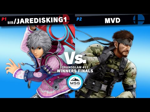 GrandSlam #11 / BiB | jaredisking1 (Shulk) Vs. MVD (Snake, Sora) (Winners Finals)