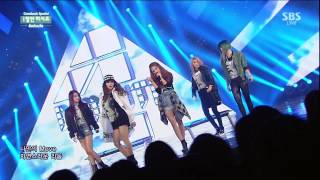 Live HD | 150215 4MINUTE - Cut It Out & Crazy (Comeback Stage) @ SBS Inkigayo