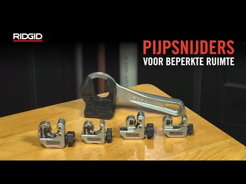 RIDGID Pijpsnijders voor beperkte ruimte