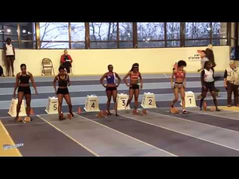 60m – Finale B – SEF – Championnat Régionaux Indoor 21/01/2017 – Eaubonne