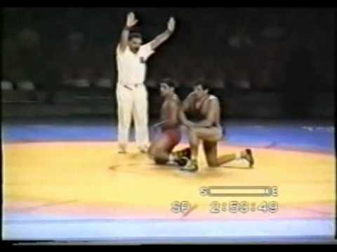 Г. Кугуашвили и А. Карелин (Тампере 1994)