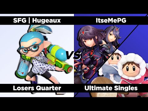 Super Smash Qwertz #11 - Losers Quarter - SFG | Hugeaux (Fox) vs. ItseMePG (Aegis)
