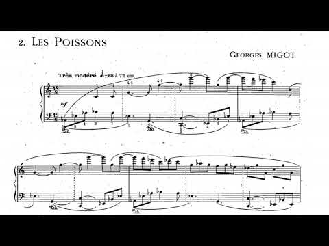 Georges Migot - Les Poissons (from "Le Zodiaque")