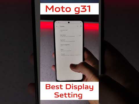 Moto g31  || Best Display Setting 🔥🔥 #ytshorts #shortsfeed