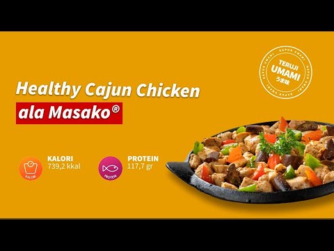 Healthy Cajun Chicken ala Masako®