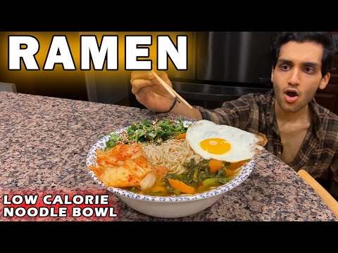 ANABOLIC RAMEN || Low Calorie Noodle Bowl Recipe