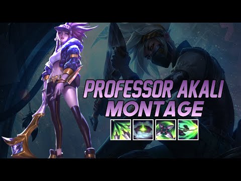 Professor Akali "Akali Main" Montage | Best Akali Plays