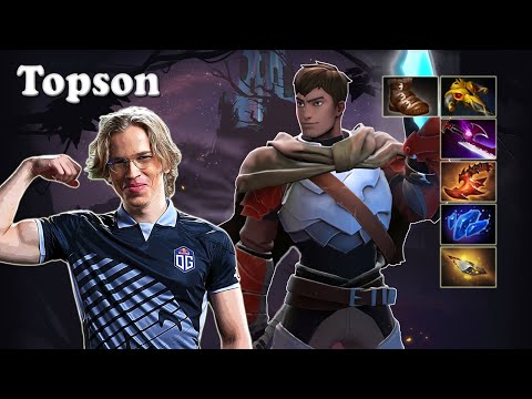 Topson - Dragon Knight Midlane | Dota 2 7.31b Gameplay