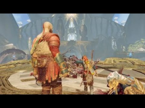 God of War Kratos Enters The Light