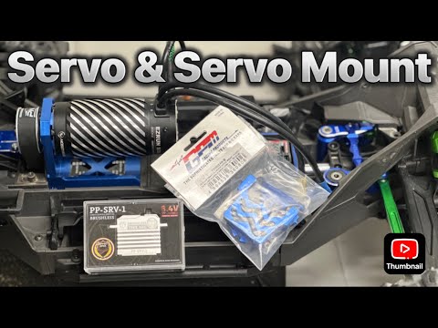 Traxxas XRT Build PT.8  - Perfect Pass Monster Servo and GPM Servo Mount