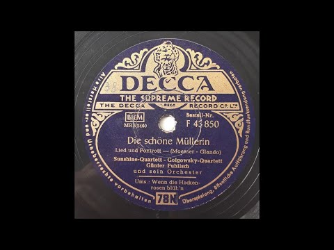 Die schöne Müllerin - Golgowsky Quartett und Sunshine Quartett & Günter Fuhlisch Orchester