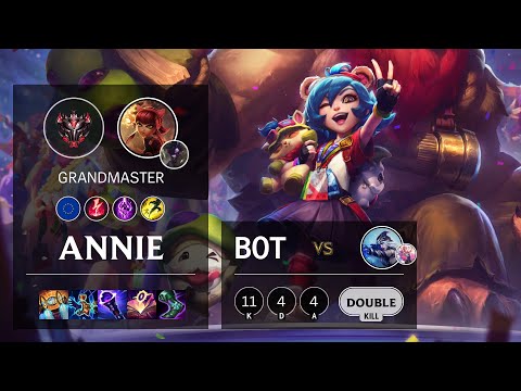 Annie Bot vs Ashe - EUW Grandmaster Patch 11.2