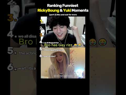 Ranking Funniest RickyBoung & Yuki Moments Part 2