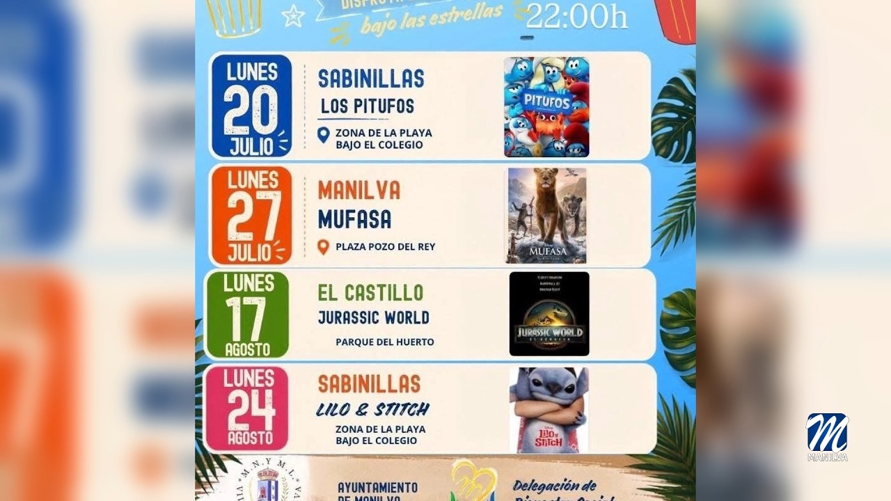 Continúa el ciclo de Cine de Verano