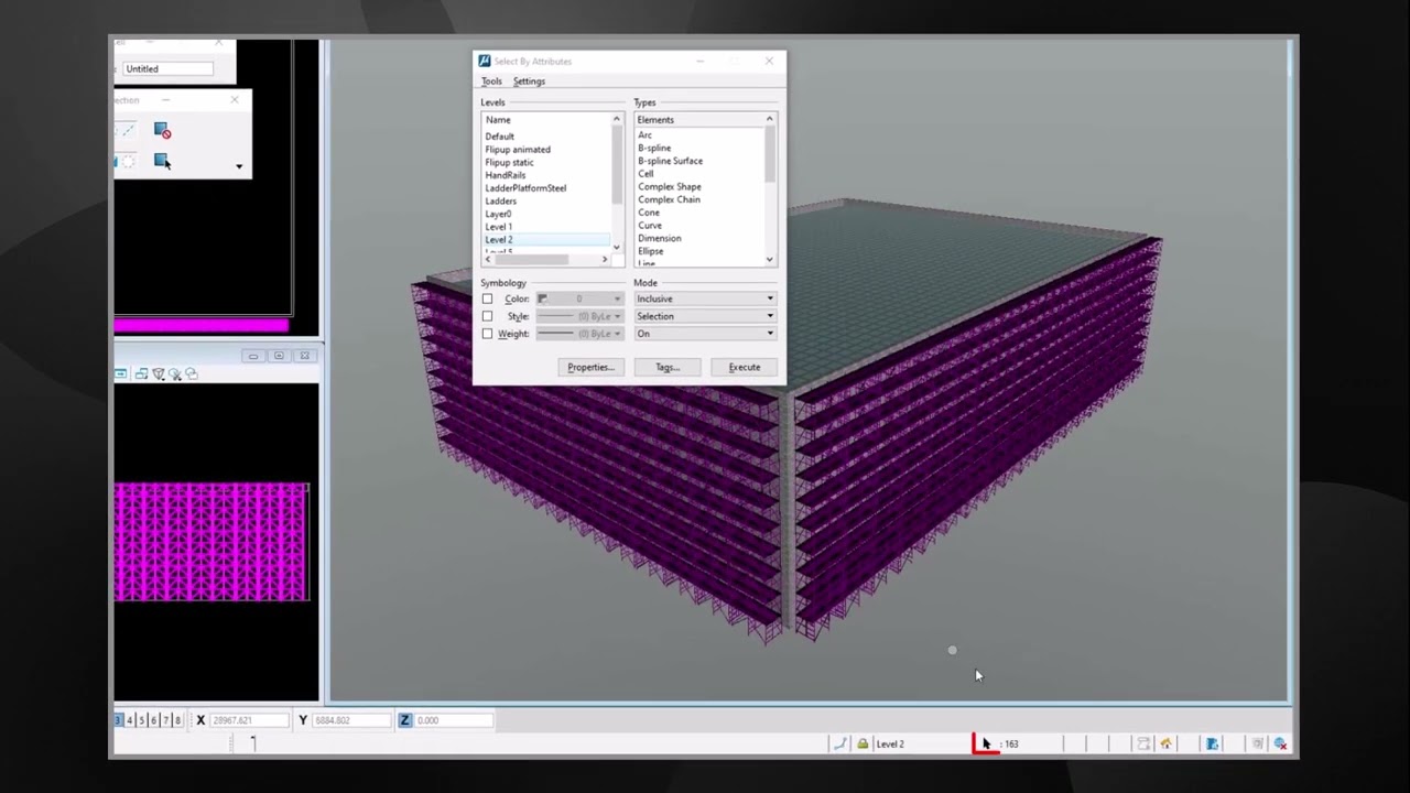 MicroStation - Element Quantity