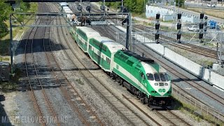 Railfanning Toronto Union Station - Meets, Endless Action, F59PH's, & More!