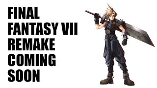 Final Fantasy VII Remake Coming Soon (Retro Rumor #29)