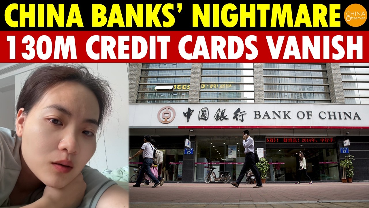 China’s Banking Nightmare Arrives! 50 Million Become Deadbeats, 130 Million Credit Cards Vanish
