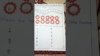 Nursery maths revision worksheets # Alaka learning home