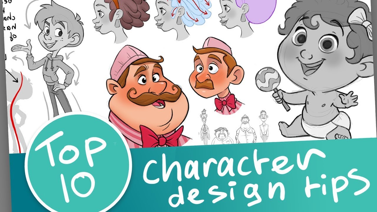 Best 10 character design tips