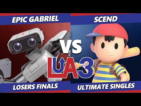 LEVELUP Arena 3 Losers Finals - Epic_Gabriel (ROB) Vs. Scend (Ness) SSBU Ultimate Tournament
