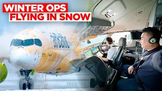 Flying in Snow? Winter Operations with airBaltic A220