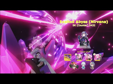 [HI3-5.1] ExAbyss Nirvana - SK D432 (Counter) - S2 Elysia (628)