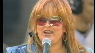 Wynonna Judd sings Elvis songs on GMA (2002) Burnin Love + Don&#39;t Be Cruel