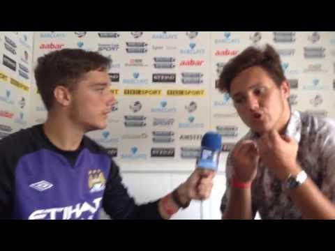 Three days before final match in the Europa League (Manchester City - Chernomorets Odessa)