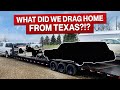 Unloading Our Treasures from Our Trip to the Pate Swap Meet, Lonestar Roundup and Oklahoma!