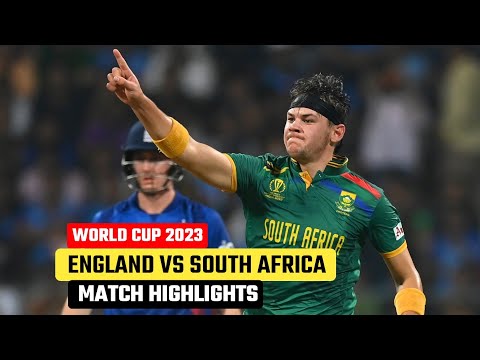 England vs South Africa World Cup 2023 Match Highlights | Eng vs Sa Match Highlights 2023