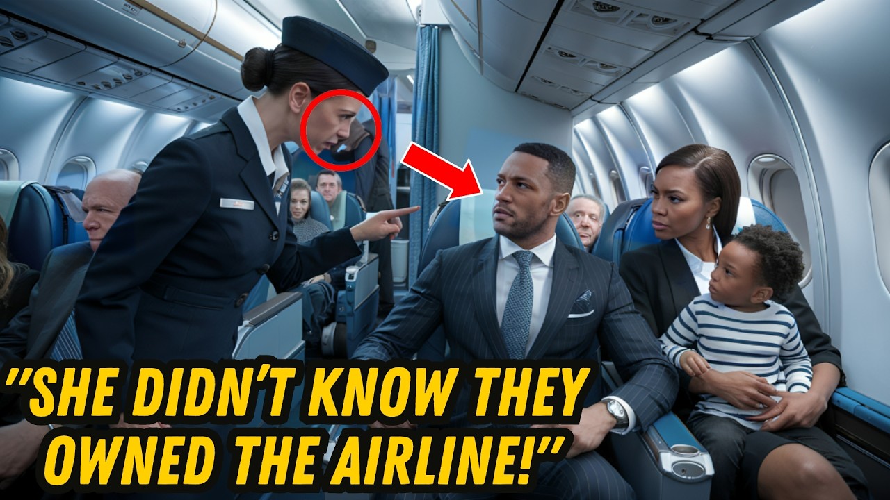 Flight Attendant Kicks Black billionaire Family Off Plane, Finds Out They Own the Airline!