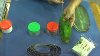 ตัวอย่าง การสอนทำต้นกล้วย  Same examples in the DVD with KAEWCKAY.